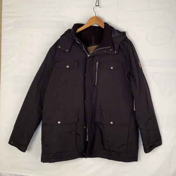Outdoor Life Other - Outdoor Life Winter Coat Men's L Black Polyester Hooded Parka